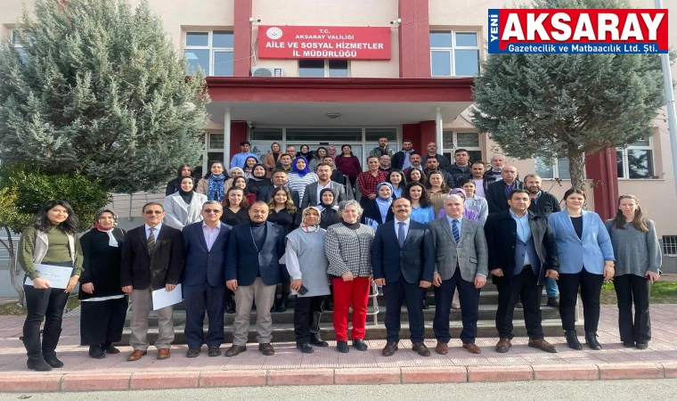 Psiko Sosyal personellere Teşekkür Belgesi verildi