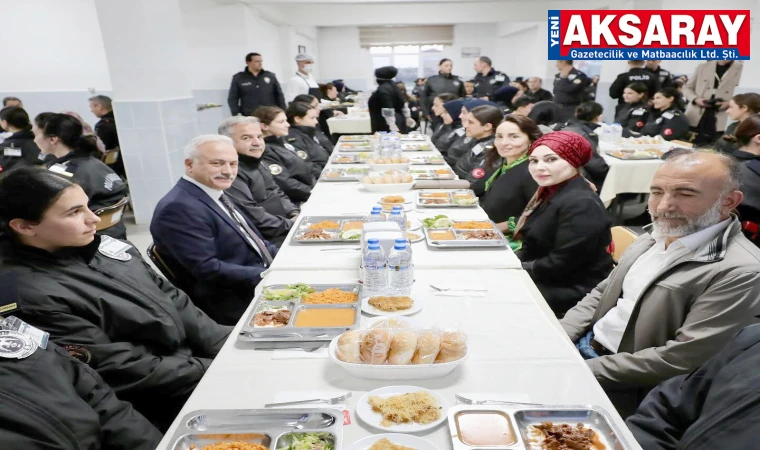 Polis adayı öğrencilerle iftar yapıldı