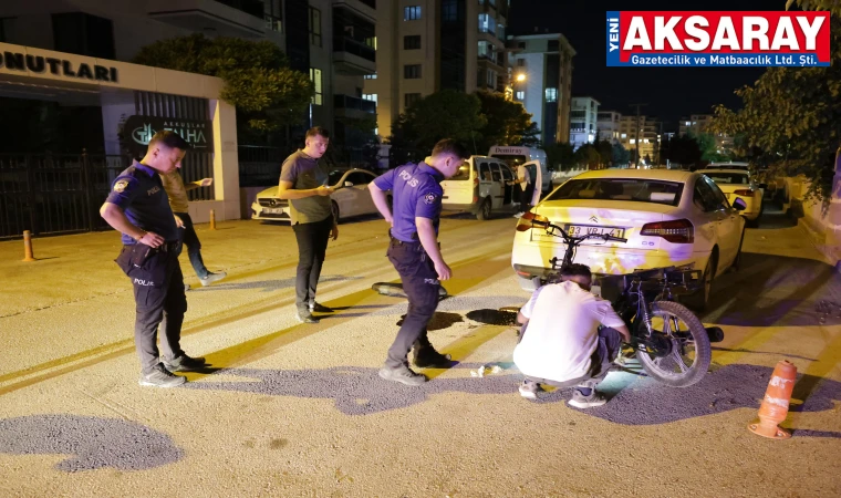 Çaldığı motosikletle kaçan yakalandı