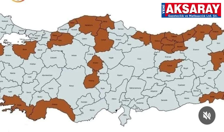 Demir yolu olmayan 24 ilden biri Aksaray