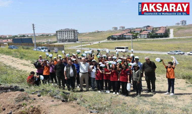 Hatıra Ormanına fidan dikildi