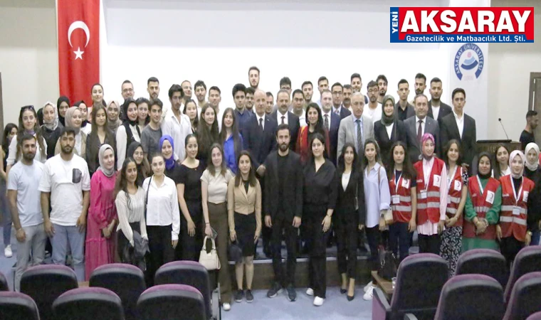 YÖK BAŞKANI ÖZVAR AKSARAY’A GELDİ ‘ASÜ Doğuştan şanslı’