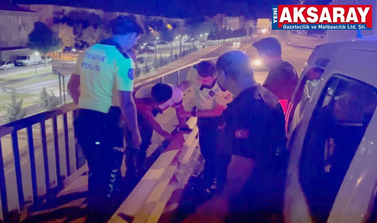 Köprüde intihar girişimi