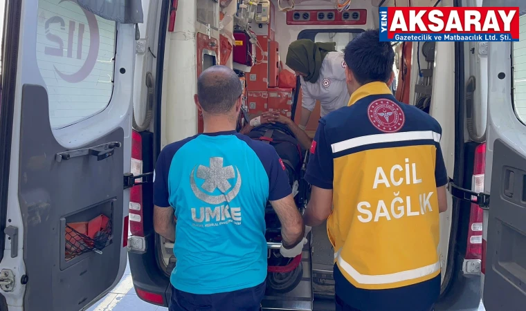 Kurbanlık yüklü tır devrildi: 2 YARALI