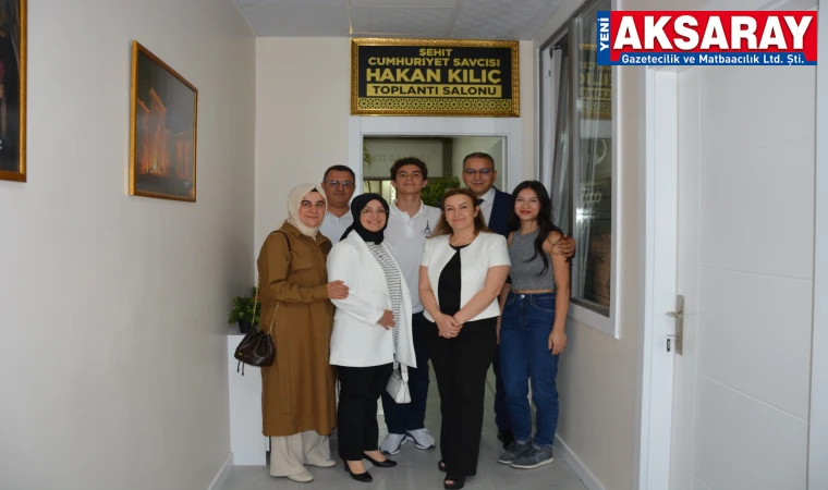 Adliye de toplantı salonuna şehit Cumhuriyet Savcısının adı verildi