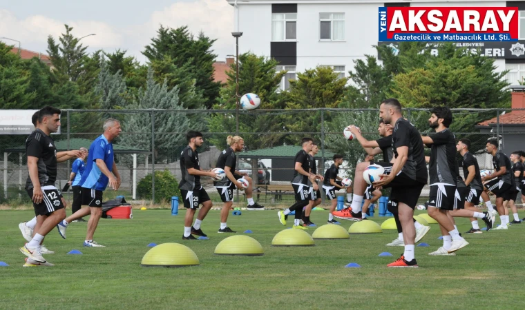 AKSARAYSPOR’DA 1. ETAP KAMP KENDİ TESİSLERİNDE DEVAM EDİYOR