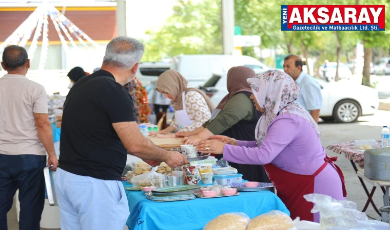 Başkan Dinçer hanımeli pazarı tercihiniz olsun dedi