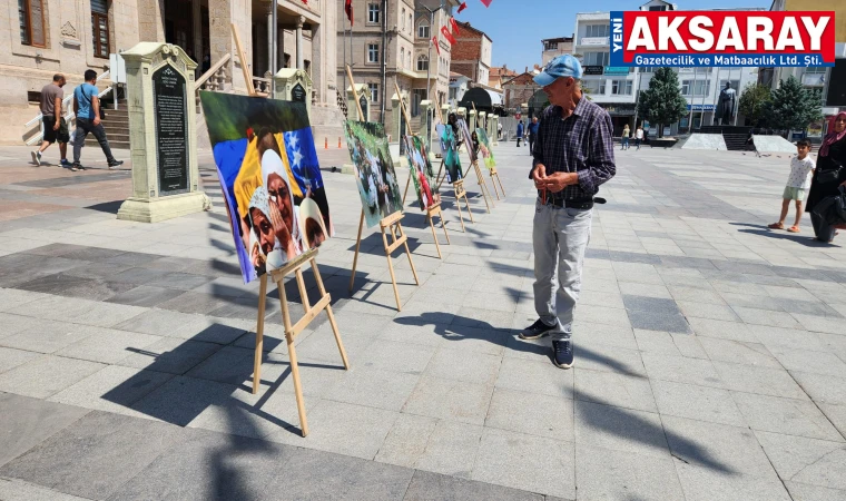 Boşnaklara yapılan zulmü anlatan sergi açıldı