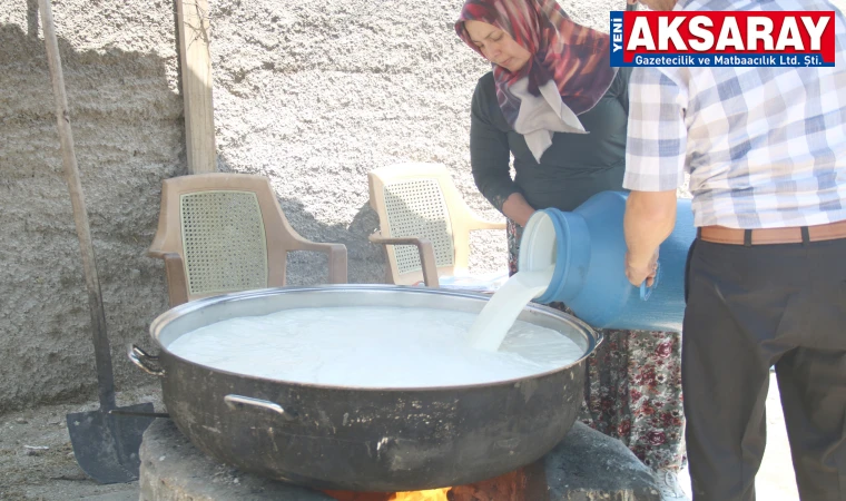 COĞRAFİ İŞARETLİ ÜRÜNÜMÜZ Eşmekaya yoğurdu 13 saat mesaiden sonra ortaya çıkıyor