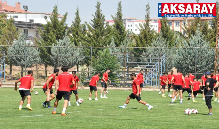 Futbolcuların Aksaray kampı başladı