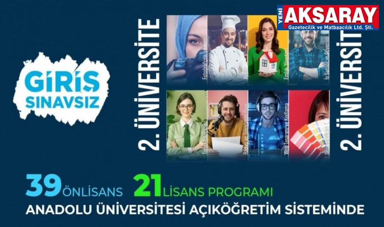 İkinci üniversite okumak isteyenlerin başvuruları sürüyor