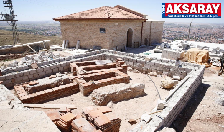 Restorasyonda mezarlar ortaya çıktı