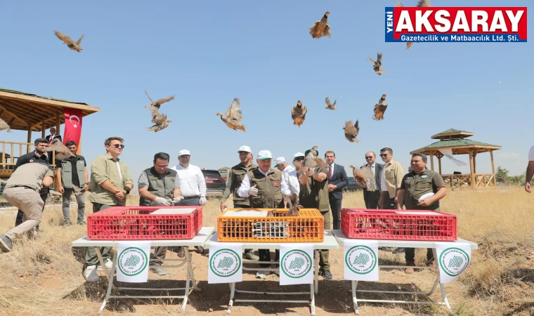 Zararlılara karşı doğaya kınalı keklik saldık