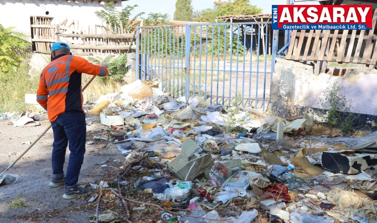 Belediye ekipleri Sanayi mahallesini temizledi