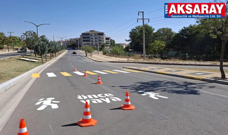 Yaya çizgileri yeni eğitim dönemine hazır