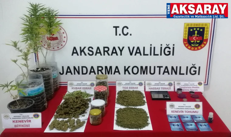 Zehir tacirini jandarma yakaladı