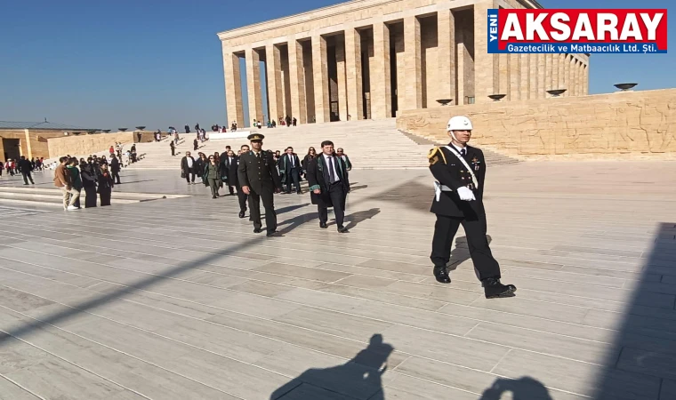 Aksaray Barosu’nun ilk ziyareti Ata’ya