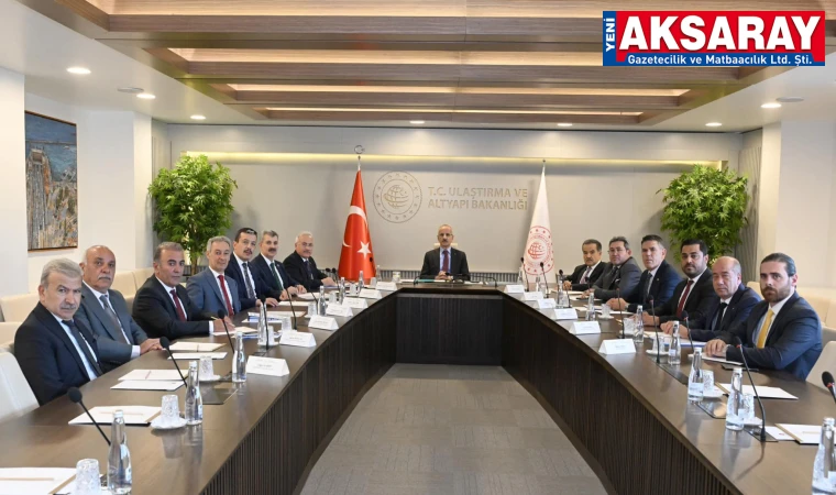 Ankara’da Aksaray’ın yatırımları konuşuldu