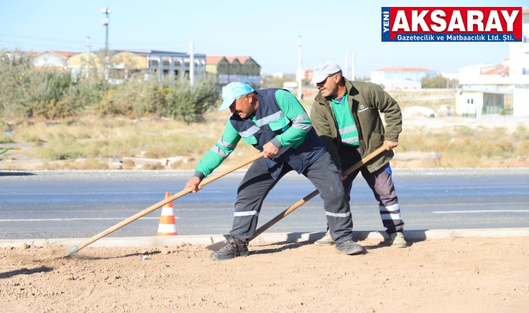 Yeşil alan yapmak için dolgu çalışması yapılıyor