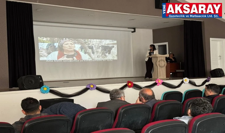 GÜLAĞAÇ İLÇE EMNİYET AMİRLİĞİ, AKSARAY NARKOTİK SUÇLARLA MÜCADELE ŞUBE MÜDÜRLÜĞÜ VE AKSARAY YEŞİLAY ORTAK PROGRAMI Uyuşturucu eğitimi verildi