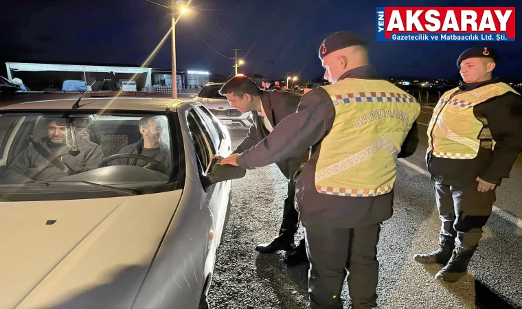 Kaymakam Yetiş jandarma uygulamasına katıldı