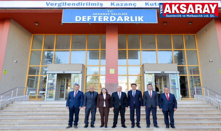 Vali Kumbuzoğlu’ndan Defterdarlığa ziyaret