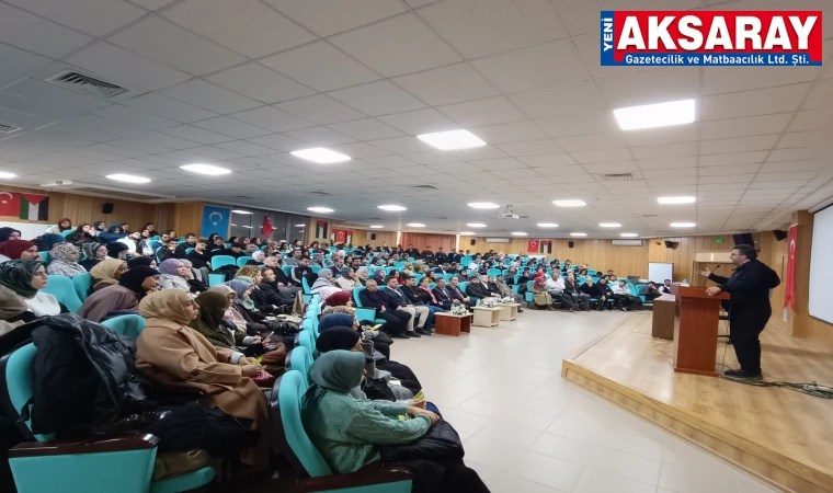 Aile ve soykırıma karşı umut konferansı verildi