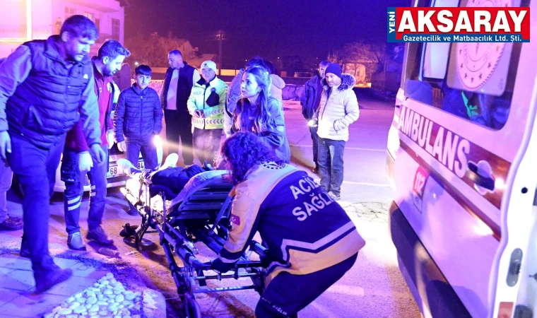 Araca çarpmayım derken refuje çarptı