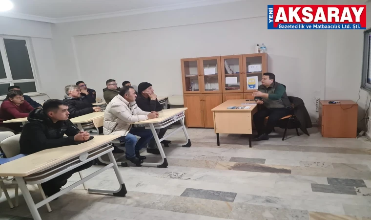 Avcı eğitimleri veriliyor
