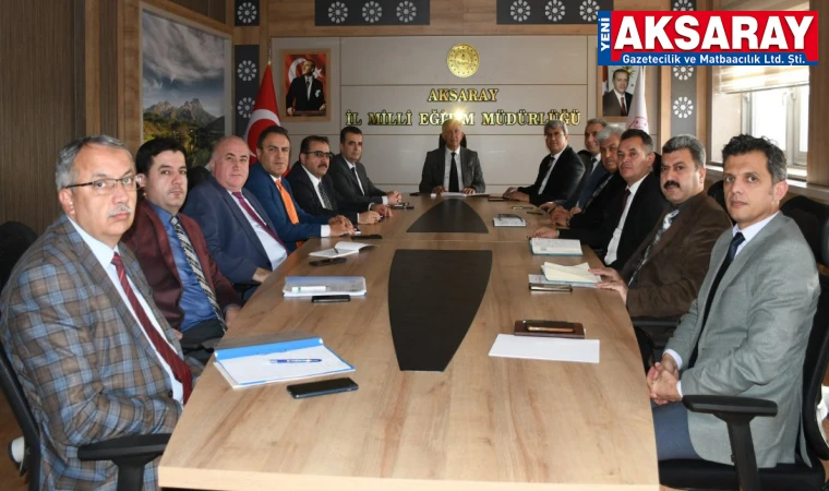 Değerlendirme toplantısı yapıldı