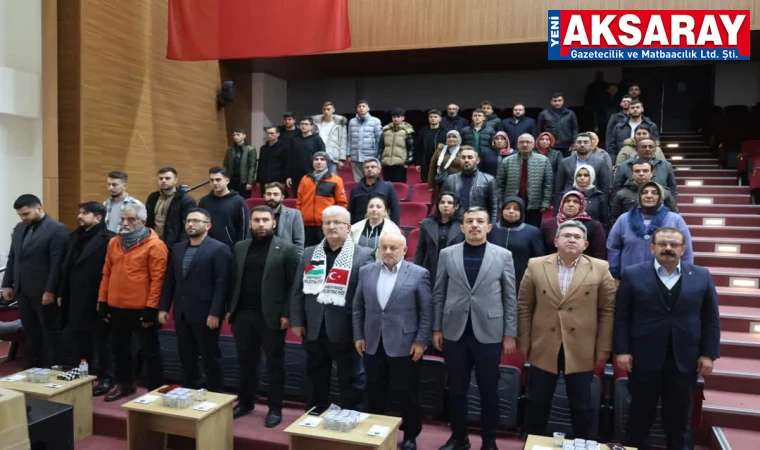 Gençler gündem Filistin dedi