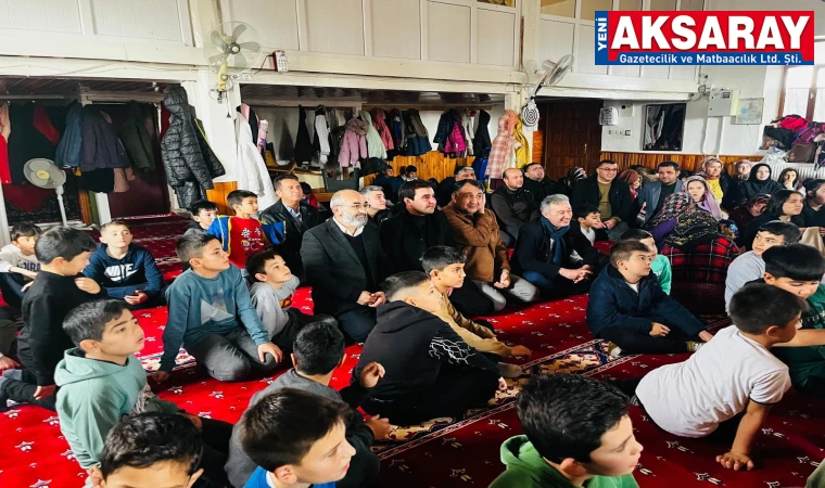 İlçe idarecilerinin Kuran Kursu ziyareti