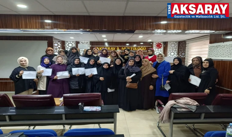 Kurs aldılar Gassal oldular