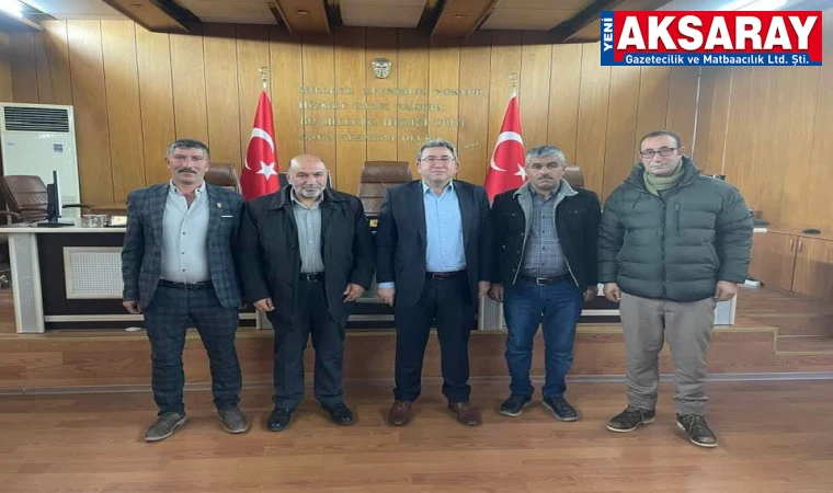 Muhtarların derdini dinlediler