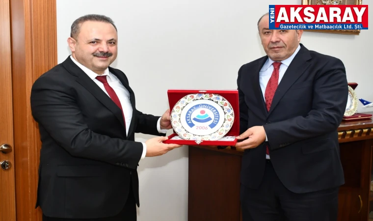 Rektör Arıbaş’tan nezaket ziyareti