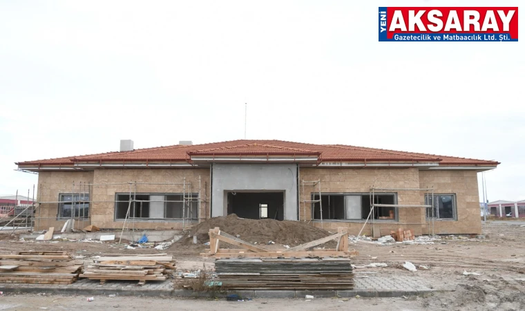 Sanayide Aile Sağlık Merkezi tamamlanmak üzere