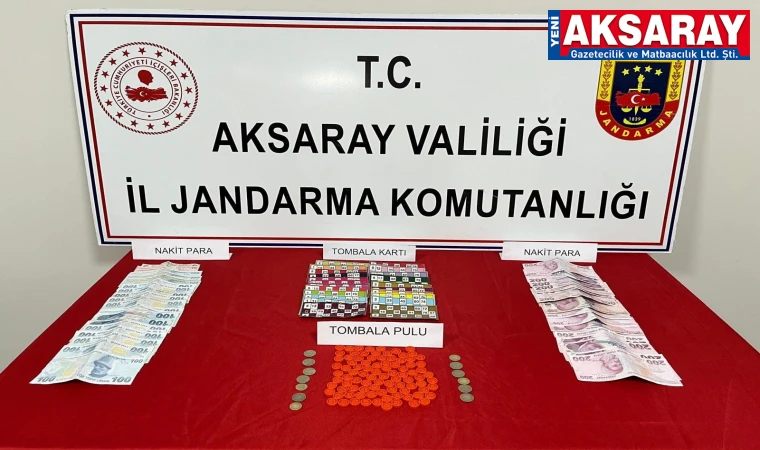 TOMBALA ÇEKİYORLARMIŞ Bağ evine jandarma baskını
