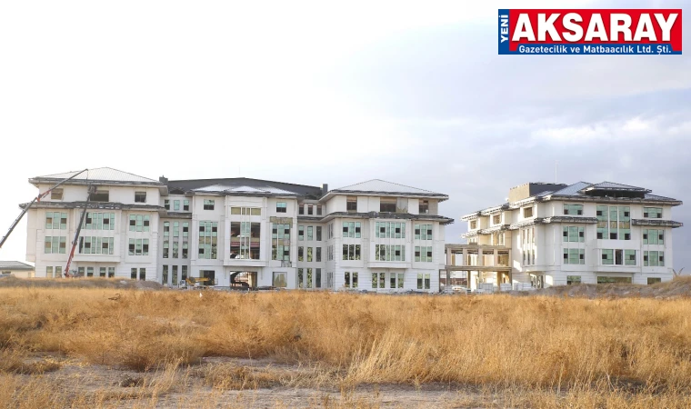 Yeni belediye binası büyük oranda tamamlandı
