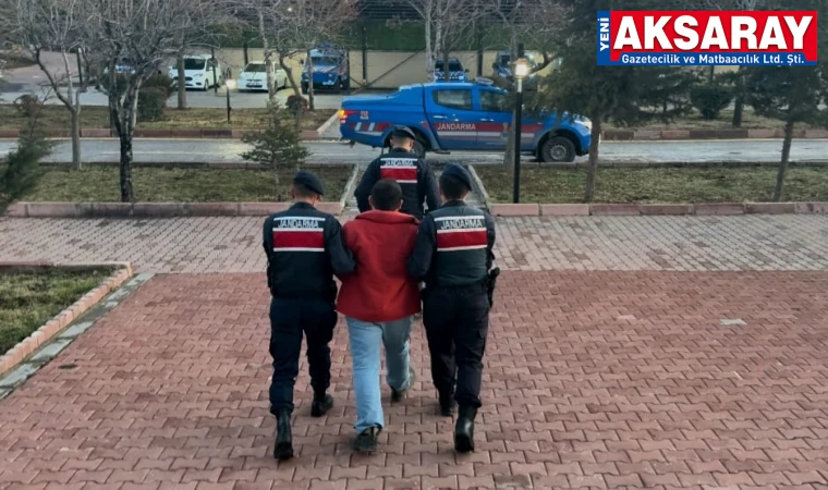 Aranan şahıs yakalandı