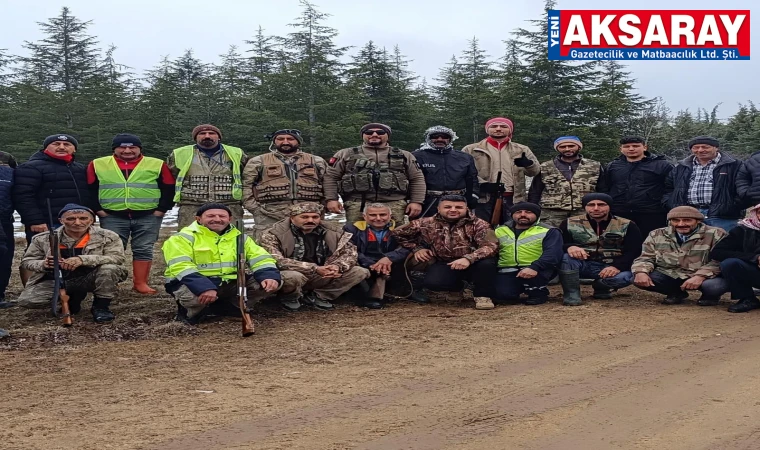 HEDEF DOMUZLAR Sürek avına çıktılar