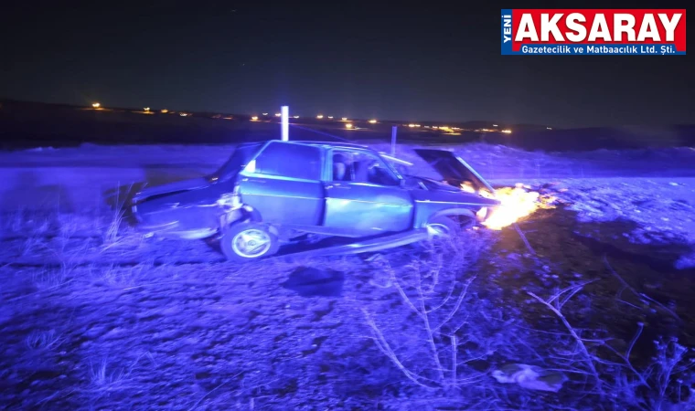 Sisten yolu göremeyince toprak yığınına çarptı