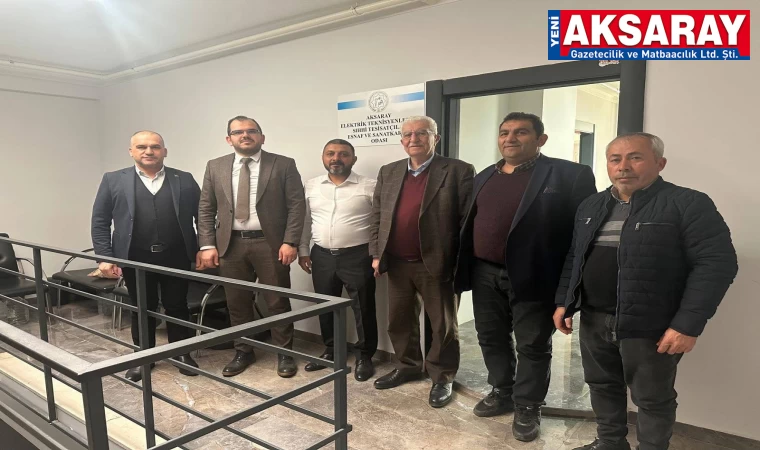Ticaret Müdürü Ünal Aksoy esnaf kuruluşlarını geziyor