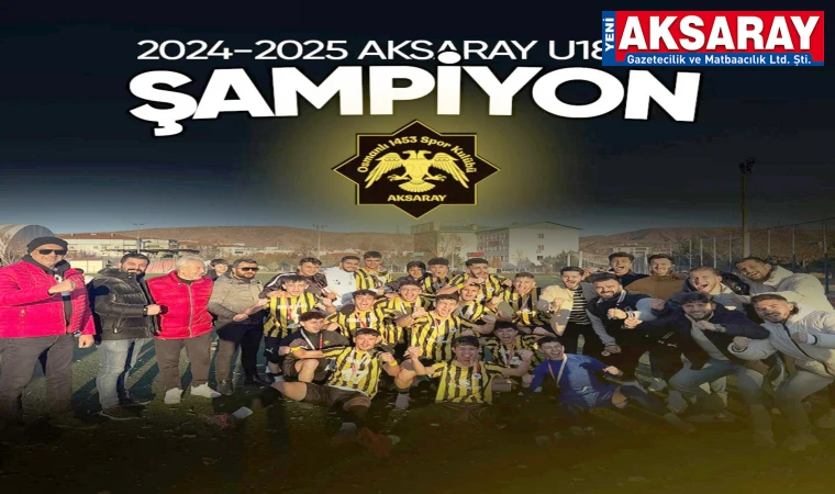 U18 ŞAMPİYONU OSMANLI 1453 SK