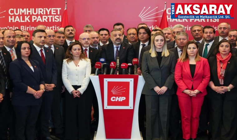 Aksaray İl Başkanı Ortak Açıklamaya katıldı