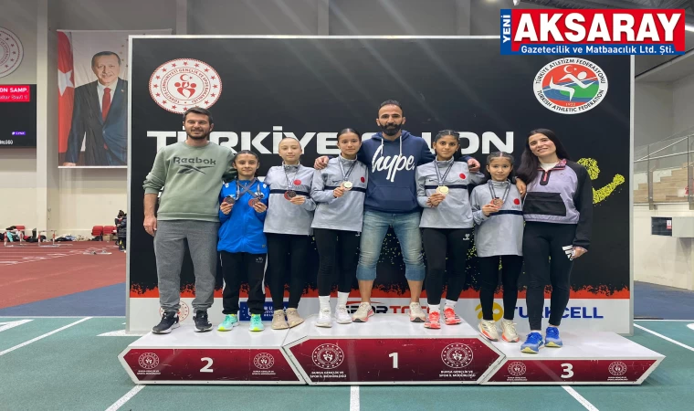 ATLETİZM ’DE MADALYALARI TOPLADIK