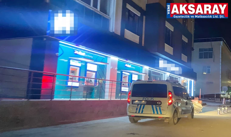 Banka alarmı polisi harekete geçirdi