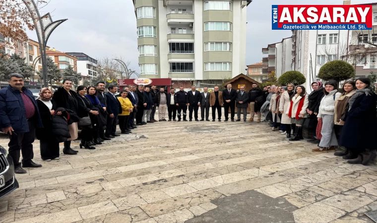 Büro Memur Sen Genel Baş­ka­nı des­te­ğe geldi