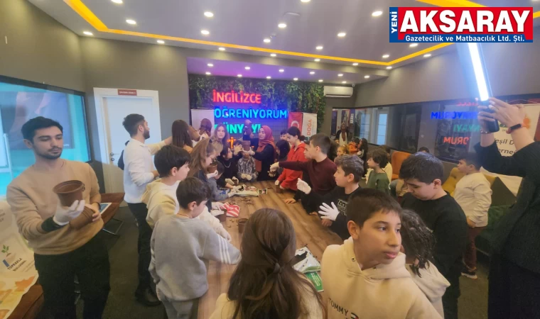 Çocuklar çevreci olmayı öğreniyor