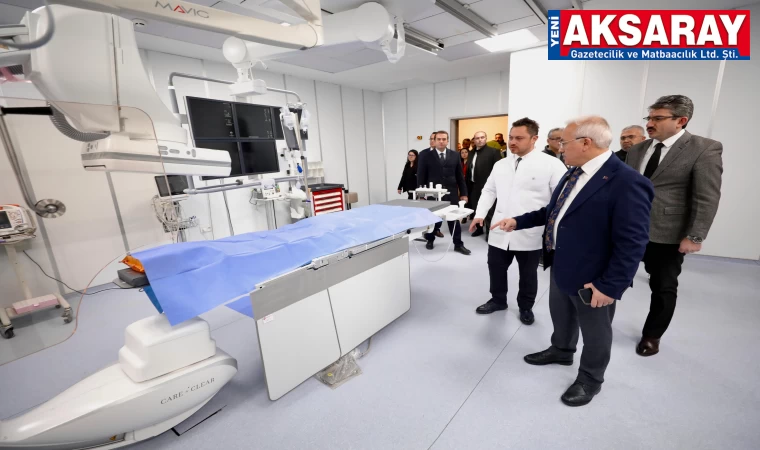 Hastanede 2. Anjiyografi ünitesi devreye alındı