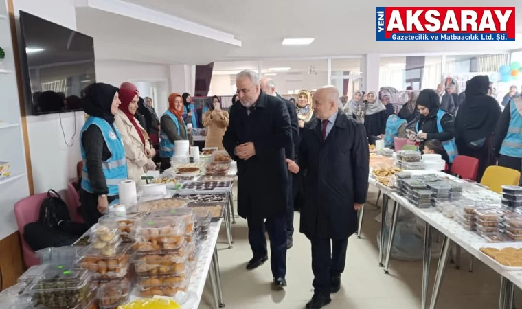 Ker­me­se iş­ti­rak eden­le­re te­şek­kür edil­di